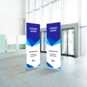 standard pull up banners